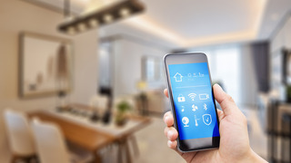 Smartphone Wohnzimmer